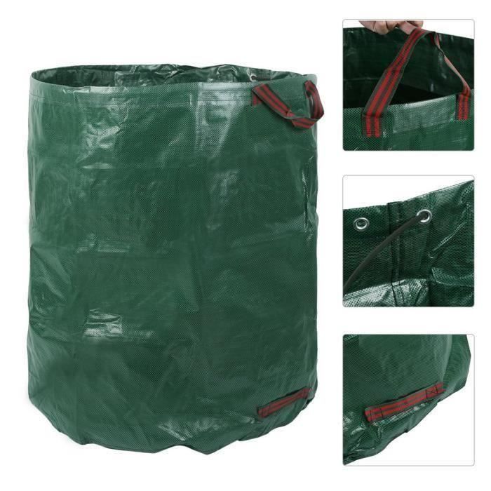Saco Para Resíduos Verdes - LRNDQFEM - 272L - Inquebrável - Impermeável - Hipoalergénico