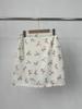 2026 Spring Lace-Up Pleated Polka Dot Skirt with Elastic Waist - Women's Korean Style