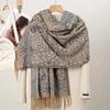 New Shawl Warm Winter Scarf Hijab Women Print Paisley Cashmere Pashmina Thick Wrap Head Neck Foulard Luxury  Blanket Echarpe