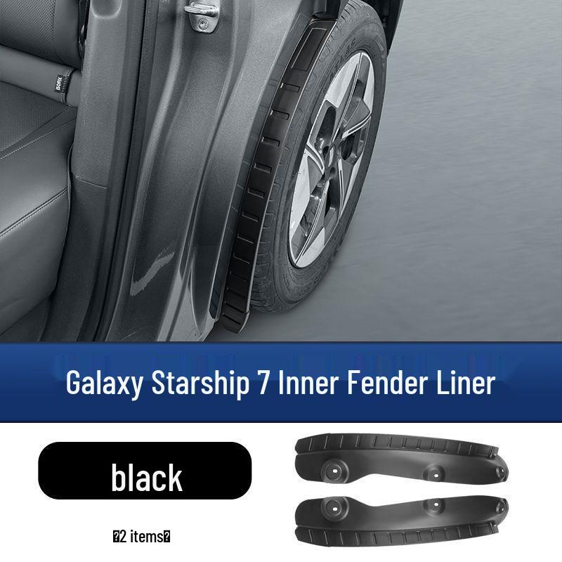 Geely Galaxy Starship 7EMi Rear Mud Guards: No-Drill Fender Protectors