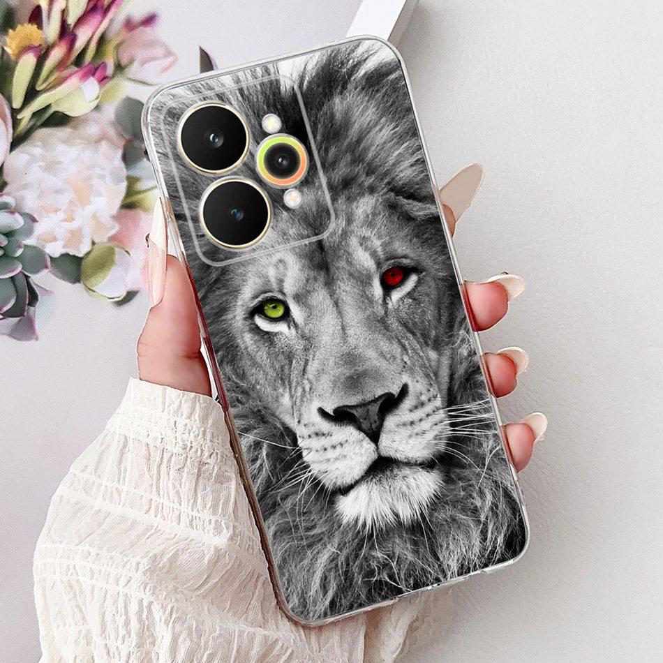 For Realme 15 15Pro Cool Dragon Tiger Painted Phone Case For Realme 15 Pro Realme15 5G Soft Silicone TPU Cases