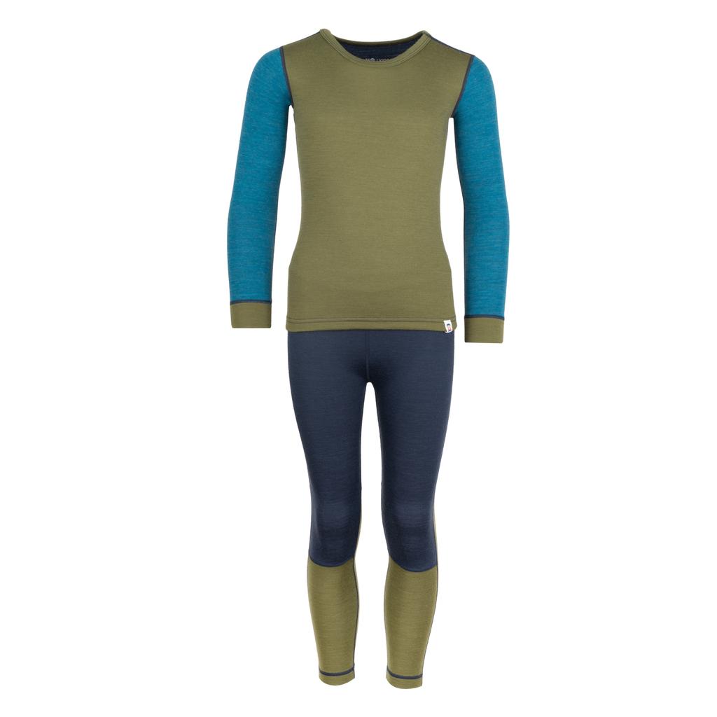 Thermal Underwear Base Layer Trollkids Kids Merino Baselayer Set II for Boy/girl (644-355)