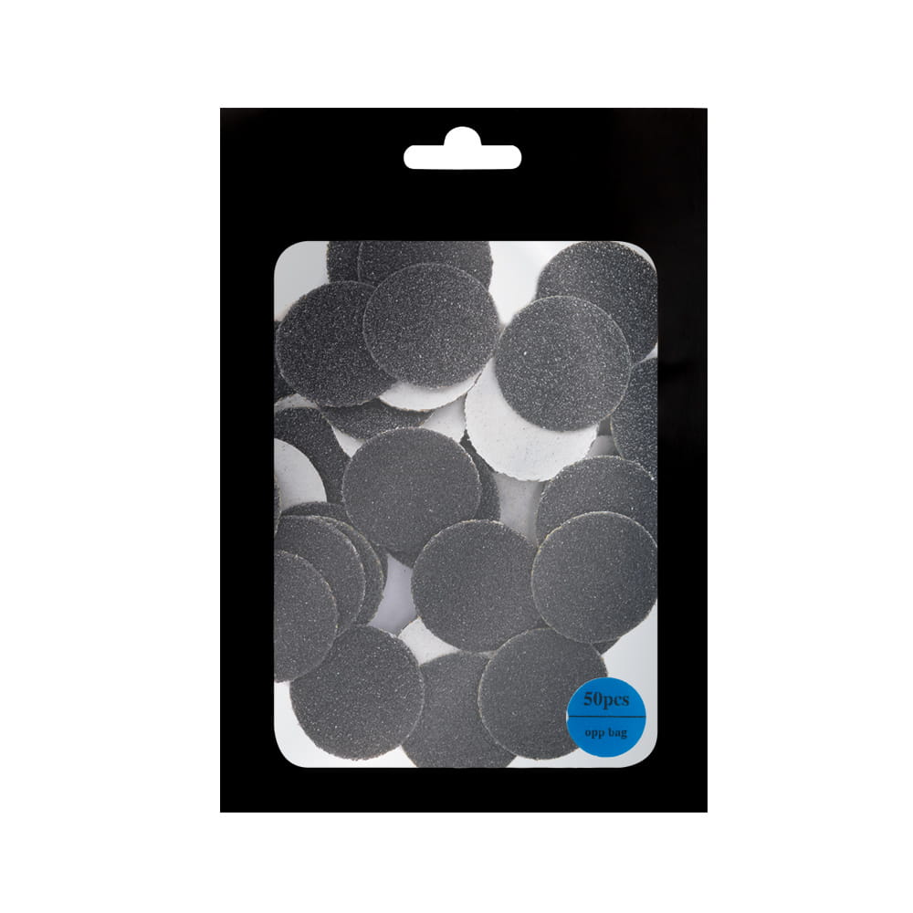 Nakładki Ścierne Tarcze Wymienne 80 Grit Do Pododisk Rozmiar M 20 Mm 50 Szt