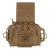 Medium Tactical First Aid Kit with Quick Deployment Pull Tab and Hook & Loop Closure