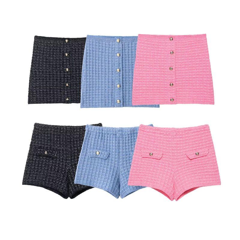 Kaslead New Women Clothes Western Style Fashion Simple Texture Tube Top Stretch Two-piece Set