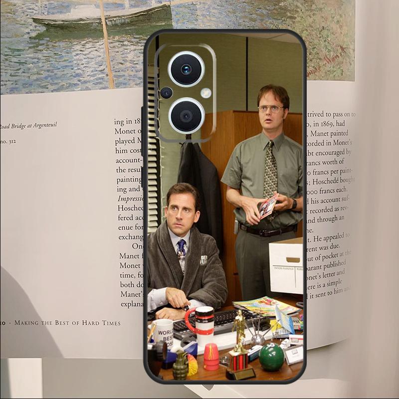 TV The Office Michael Scott Cover For OPPO Reno 12F 11F 13F 14F 10 11 12 13 14 Pro 8 Lite OPPO Find X9 X6 X5 X8 Pro Case