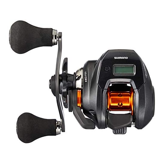 SHIMANO Boat/Manual Reel, Double Handle, 20 Barchetta F Custom 151DH (Left), for Technical Fishing s