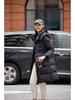 Women's 2024 Winter Hooded Slim Goose Down Coat