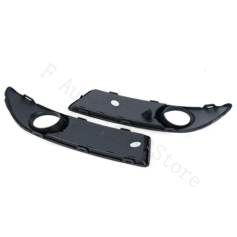 For VW POLO GTI 2006 2007 2008 2009 MK4 9N3 Car Front Bumper Fog Light Lamp Frame Cover Grille Foglights Foglamp Trim Cap Hood