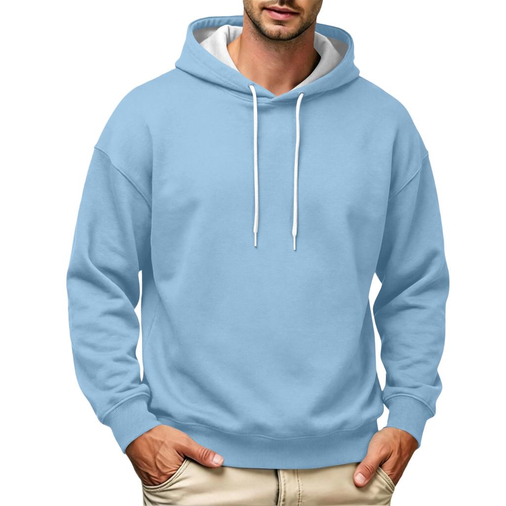 Men's Casual Winter Hoodie Sweatshirt for Everyday Wear