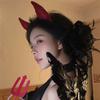 Devil Horn Headband Cartoon Cool Devil Cosplay Photo Props Hair Accessory