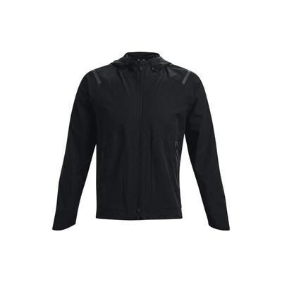 Chaqueta con capucha y cremallera de protección solar con cordón y malla transpirable Chaquetas para hombre Negro 1370494-001