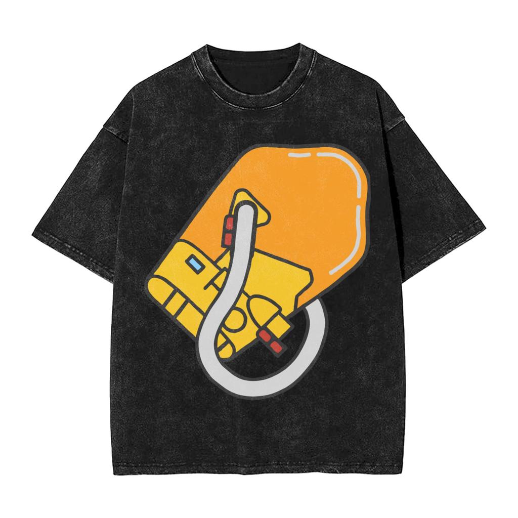 Death Stranding Keeping On Printe T Shirt Harajuku Hip Hop Washed TShirts Men Women Clothing Cotton Short Sleeve Tees Tops