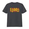 Unisex Epmd Verweerd Klassiek Logo Slim Fit T-shirt Medium Zwart Vintage Mode Licht Rekbaar Designer Kleding
