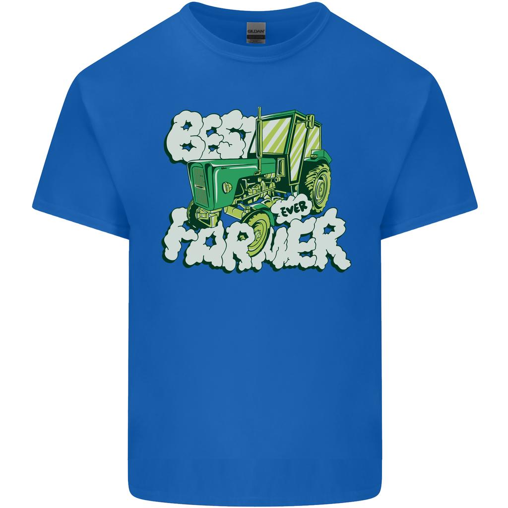Best Farmer Ever Farming Fathers Day Unisexs Light Cotton TShirt