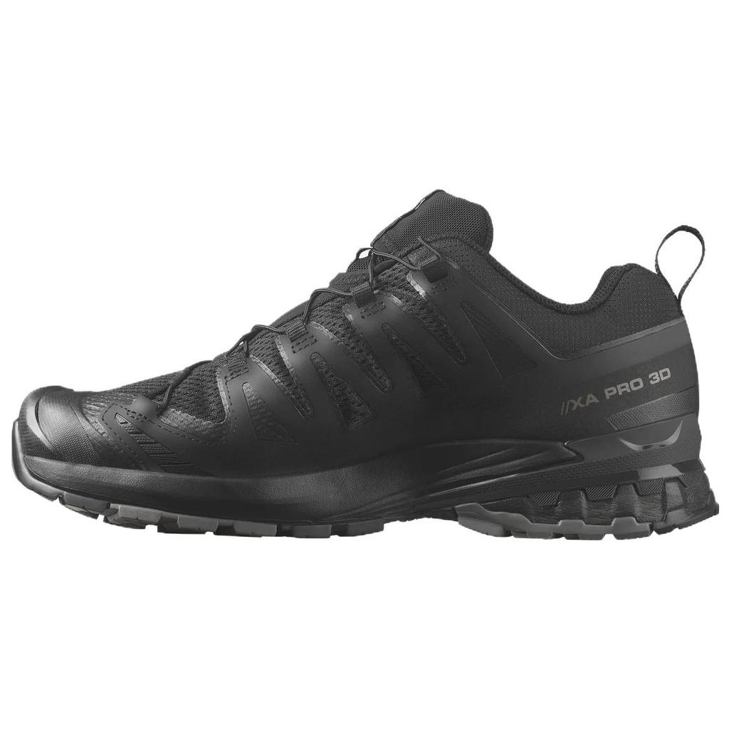 New SALOMON XA Pro 3D V9 Cushioning Low Top Outdoor Shoes Men's Black 472731