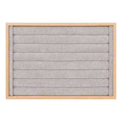 Δίσκος Δαχτυλιδιών 7 Σειρών Στοιβαζόμενος Προστατευτικός Επένδυση Ανθεκτική στις Γρατζουνιές Ένθετο Συρταριού Αποθήκευση Σκουλαρικιών Επίδειξη