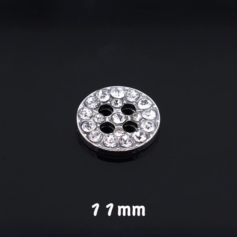 5pcs Bouton Diamant Cristal Manteau Veste Femme Petit Bouton Perle Parfumée Métal Diamant Cardigan Bouton Fourrure