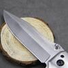 DA51 Pocket Folding Knife Rosewood Handle 3Cr13 Steel Blade Tactical Survival Knife Outdoor Camping EDC Multi Tool