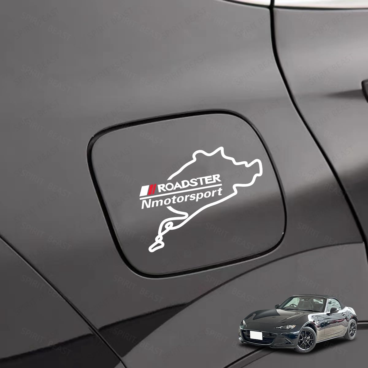 [Roadster] ROADSTER Fuel Filler Cover Sticker Rear Glass Sticker Suitable ROADSTER