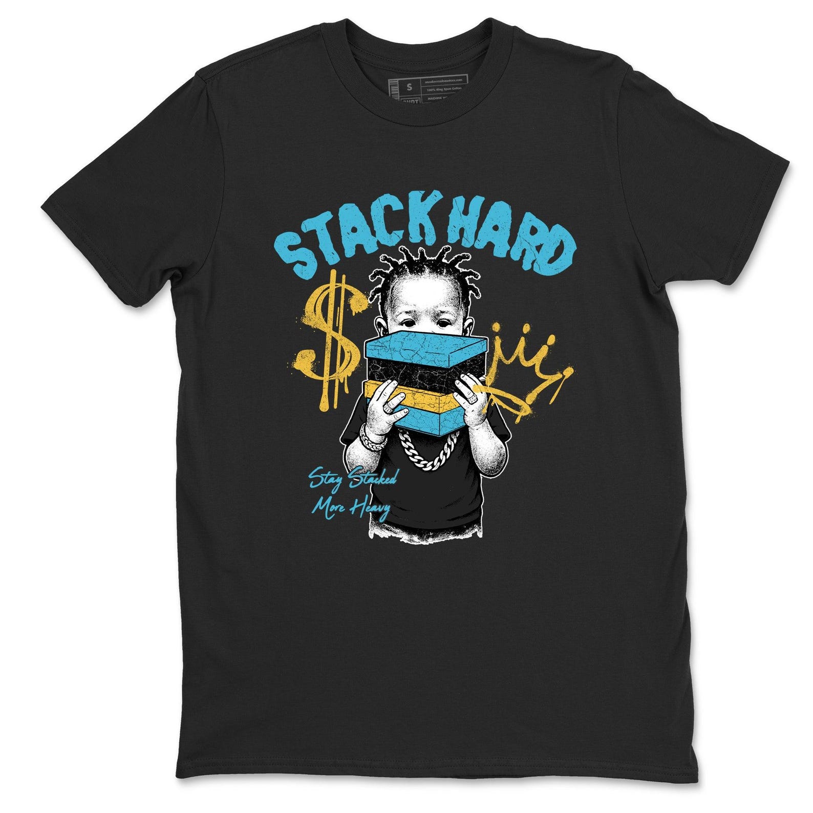 Stack Hard Graphic T-Shirt - Streetwear Tee 2XL
