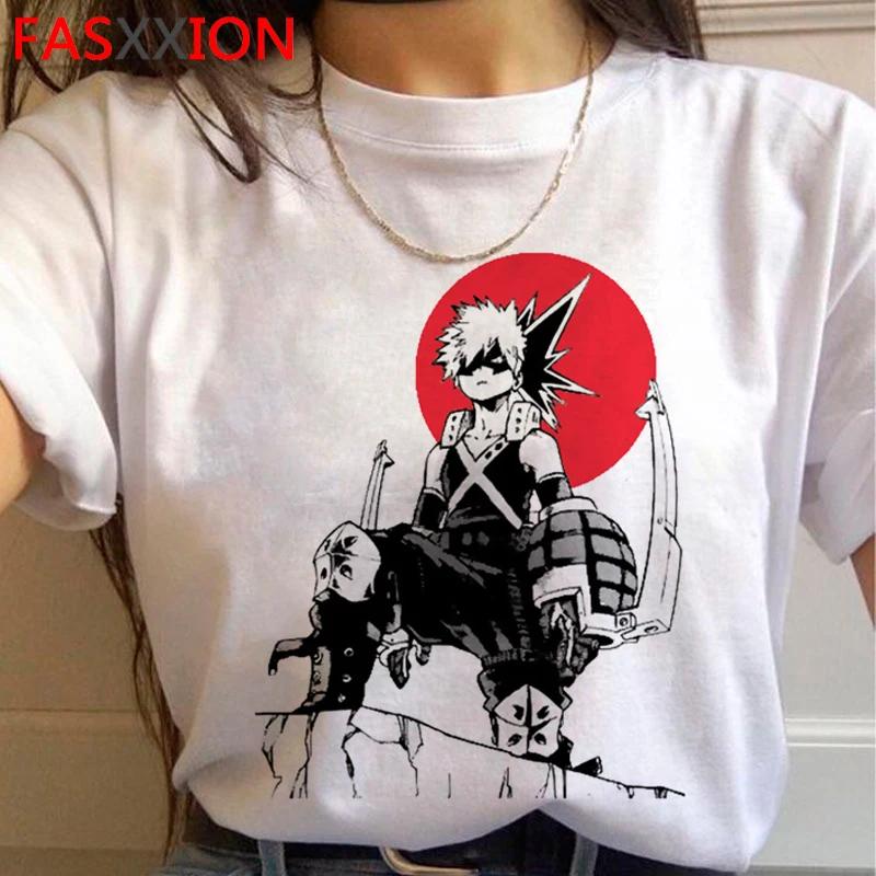 My Hero Academia Bakugou Todoroki Boku No Hero Bnha T-shirt T Shirt feUnisex Tumblr Aesthetic Clothes Harajuku Kawaii