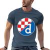 T-shirt Calcio Dinamo Zagabria Design Semplice Base Manica Corta