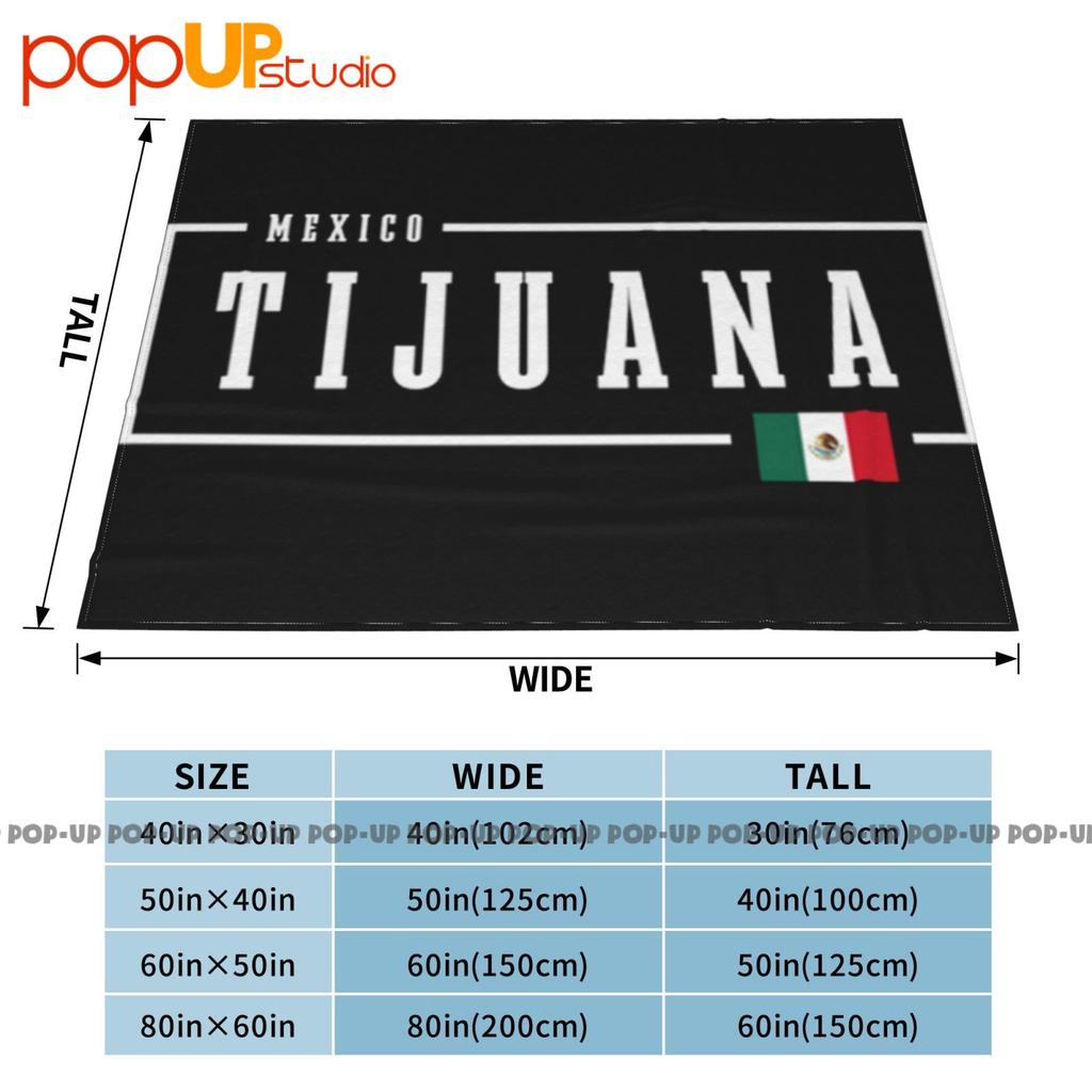 Tijuana City State Mexico Mexican Country Flag Ultra-Soft Blanket Quilt Winter Sofa Cover Bed Covers