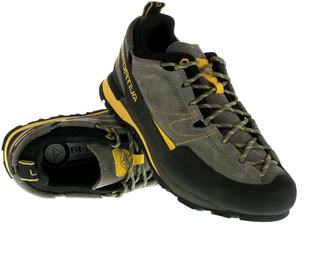 Обувь для треккинга La Sportiva Boulder X grey/yellow