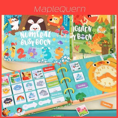 Cartoon Educational Puzzle Book For Children With Reusable Stickers And Handson Learning Fun