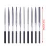 Woodworking Rasps Set Heavy Duty Steel Construction Multiple Shape Design Comfortable Handle For Smooth Shaping Tasks