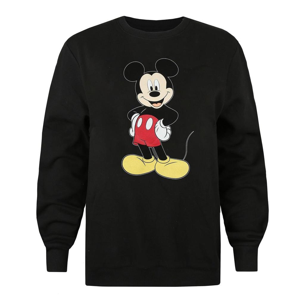 Disney Womens/Ladies Boss Man Mickey Mouse Sweatshirt