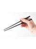 Asahi Koyo Hexagonal Heat Commercial Easy to Dishwasher and Dryer Made in Pack of 50 Pairs Chopsticks, Resistant, Grade, Black, Approx. 22.8cm,