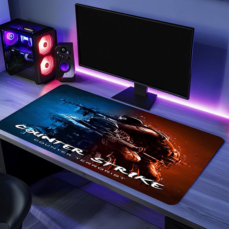C-Counter strike2 CS2 Mouse Pad - Non-Slip Rubber Base, Smooth Surface for Work,Gaming,Office,And Home Use, Desk Mouse Pad