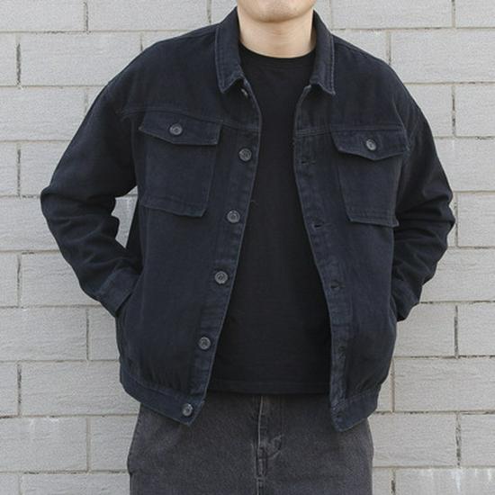 

Мужской однотонный повседневный пиджак с длинным рукавом и лацканами — осенняя мода, свободный крой, молодежный стиль, однобортный. 2XL чёрный