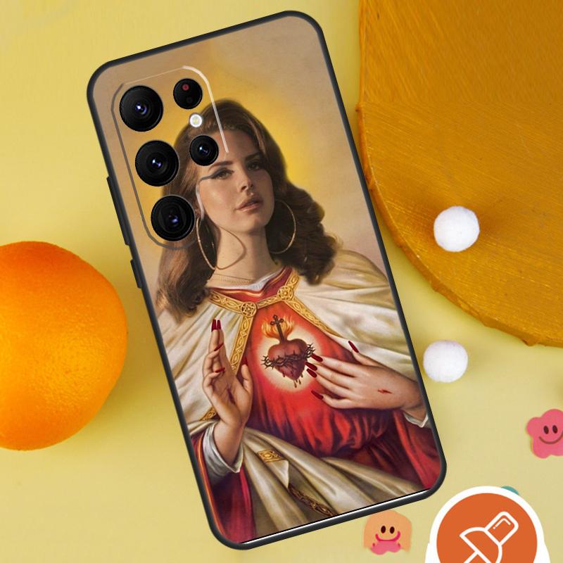 Lana Del Rey Lust for Life Case For Samsung Galaxy S22 S23 Ultra S20 FE S21 FE Note 10 20 Ultra S8 S9 S10 Plus Cover
