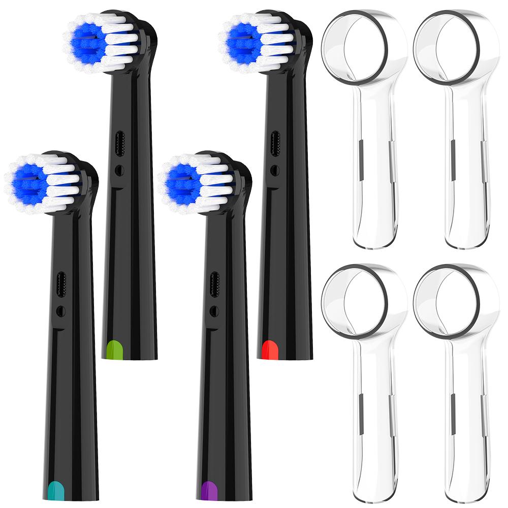 Sensible Pflege Ersatzbürstenköpfe & Zahnbürstenkopf Staubdichte Schutzabdeckungen, Kompatibel mit Oral B Elektrischer Zahnbürste