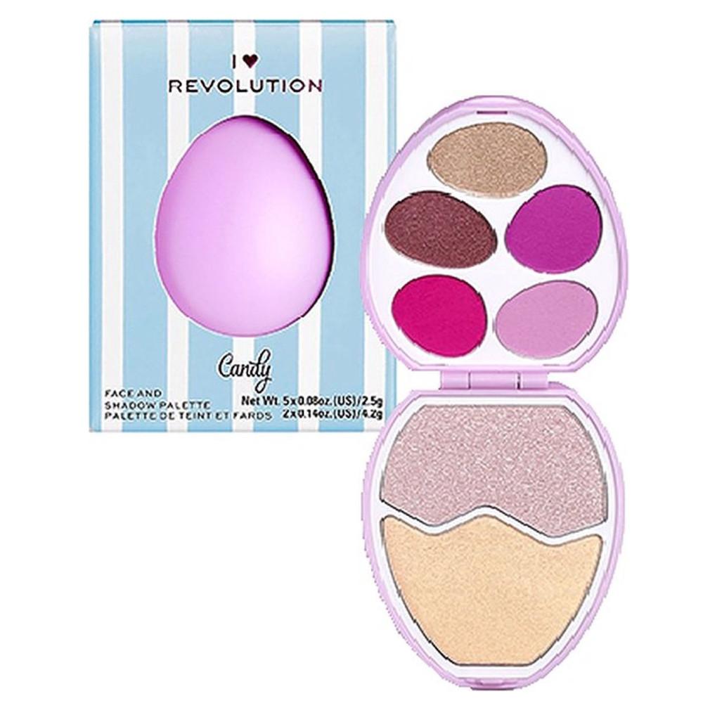 Makeup Revolution - Face and Eyeshadow Palette - Candy -