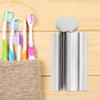 Stainless Steel Small Toothpaste Squeezer Dispenser Rollers Squeezing Tool for Face Cleanser