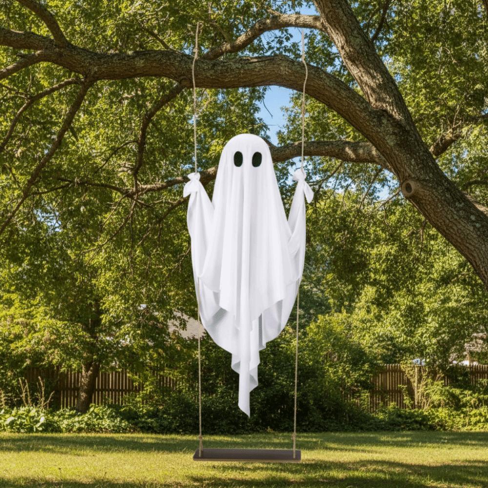 Grande Giardino Fantasma Volante Ciondolo Altalena Luminosa Fantasma Altalena Ciondolo Fantasma Altalena Fantasma Albero del Parco