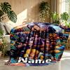 Custom Name Personalized Final Fantasy Print Blanket, Home Decor, Bedroom, Sofa, Camping, Couch, Gifts for Birthday Christmas