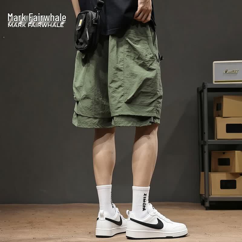 Mark Fairwhale Men's Ice Silk Casual Shorts