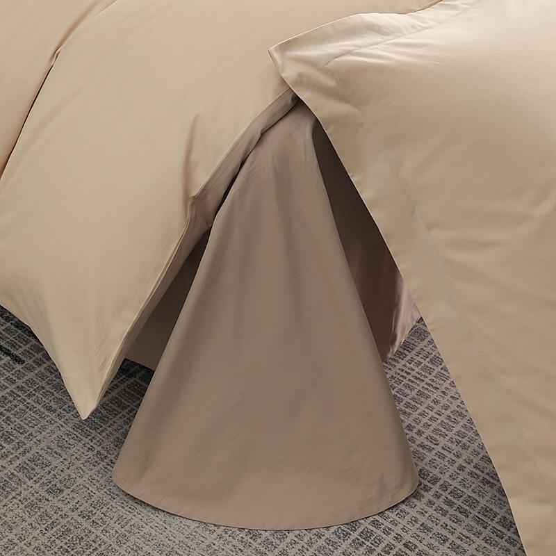 Lilang Brushed Long-Staple Cotton 4-Piece Bedding Set
