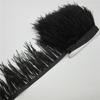 Ostrich Feather Cloth Strip 8-10 Dress Decorative Material Latin Dance Skirt Cloth Band Clothing Accessories Ostrich Hair Lace