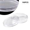 Coin Storage Cases Boxes Capsules Holder Round Portable Plastic Tokens