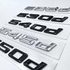 Number Trunk Letters Logo Emblem Sticker For BMW 5 Series 520d 525d 528d 530d 535d 540d 545d E39 E60 E61 F07 F10 F11 G30 G31 BR3