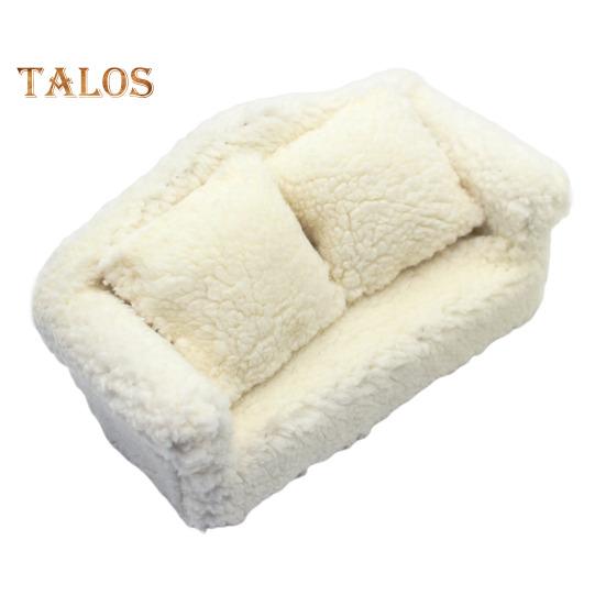 

Миниатюрный диван 1:12 масштаб Мини Дом Диван Плюшевая Миниатюрная Мебель Куклы Аксессуары Для Дома Фото Реквизит Подарок для Мальчиков Девочек Double