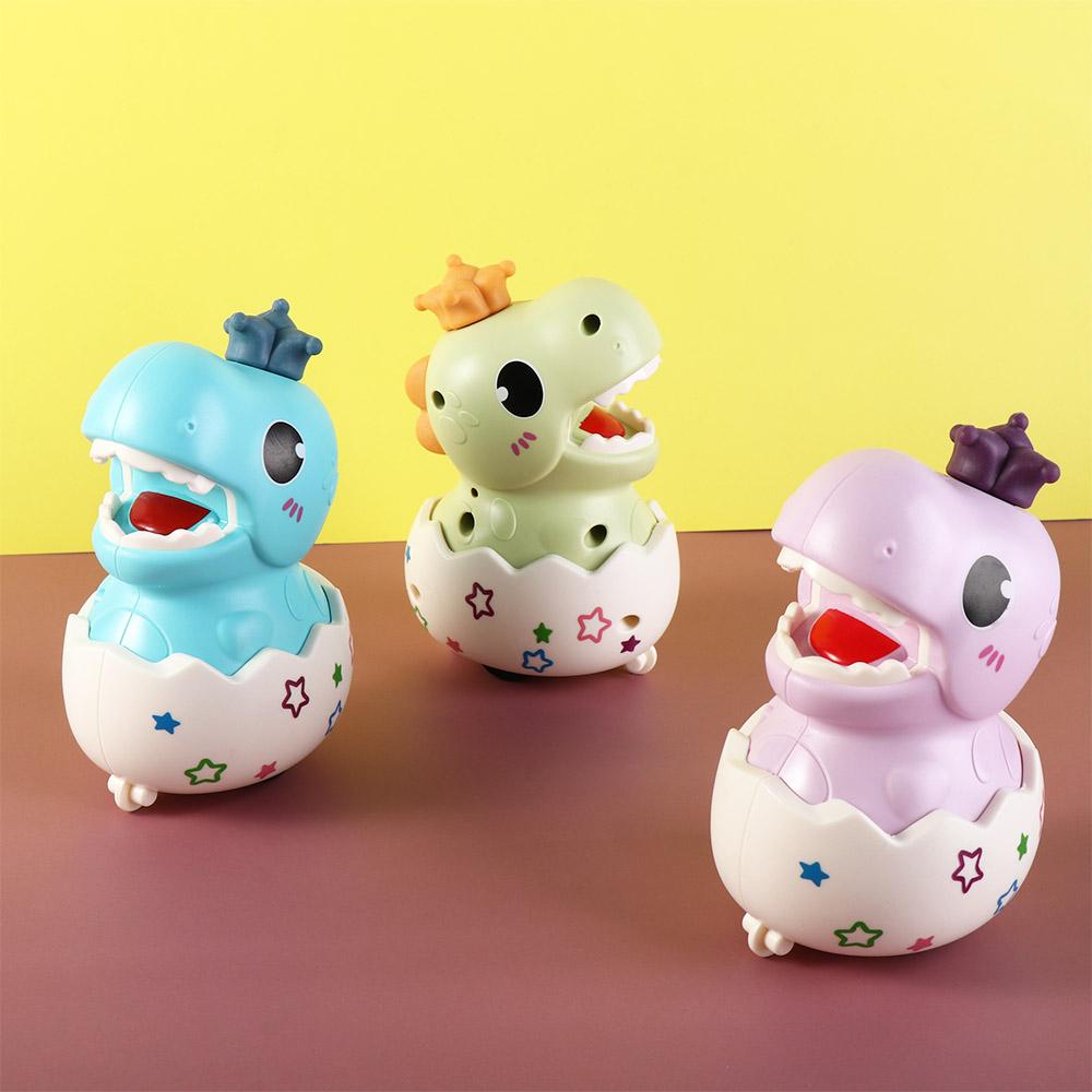 Cartoon Dinosaur Egg Car Dinosaur Egg Press Return Toy Cars Mini   Gifts