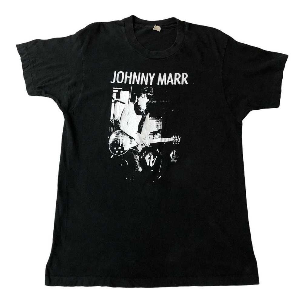 Vintage 80er Johnny Marr Meat Is Murder Schwarz Geschenk Für Fan S-5XL T-Shirt Unisex T-Shirt