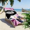 Anne Hathaway Print Beach Towel, Large Soft Quick Dry Towel for Beach Camping Swimming